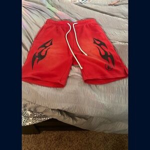 Men's Hellstar shorts red and black